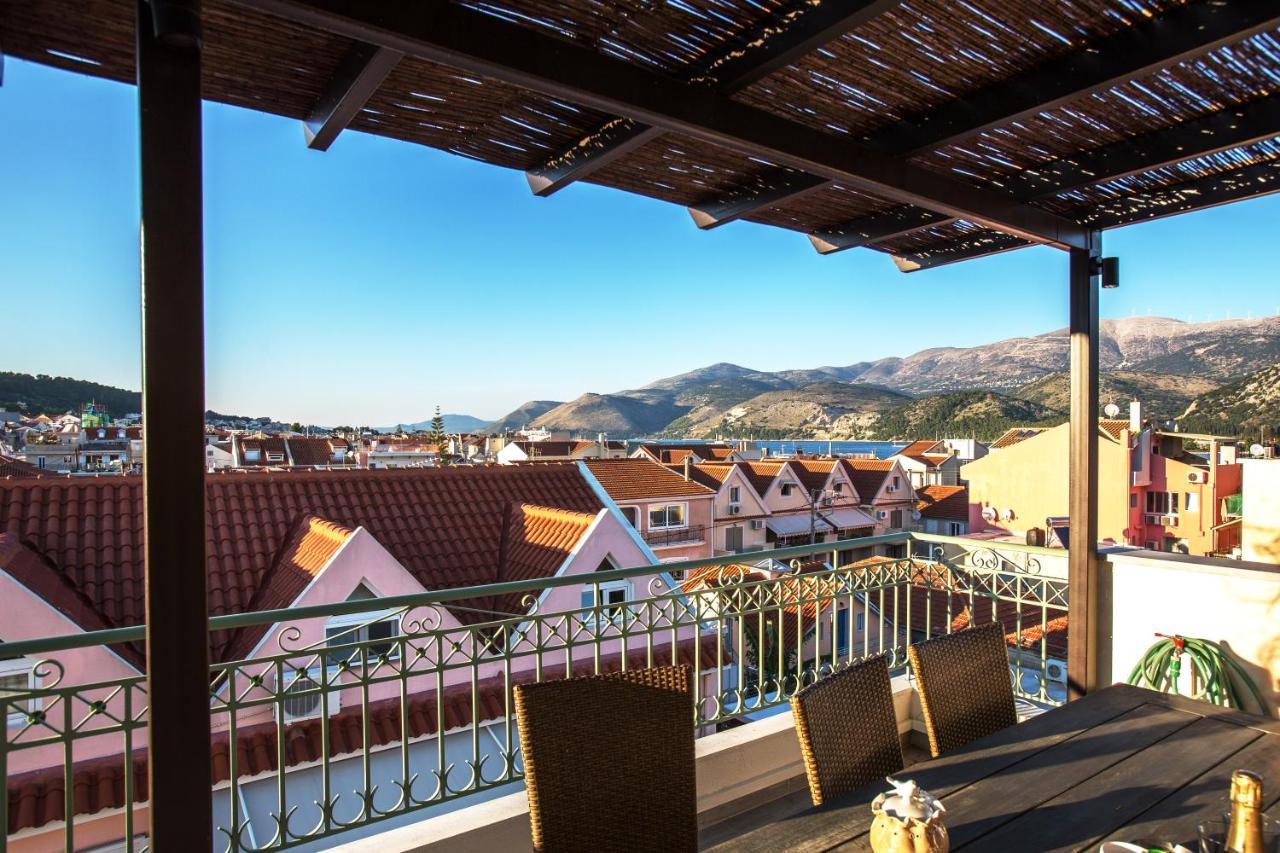 Panoramic Luxurious Penthouse Daire Argostolion Dış mekan fotoğraf